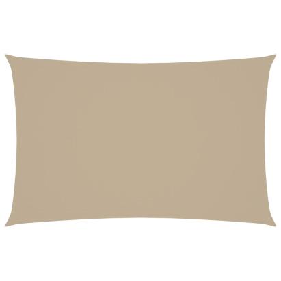 Pânză parasolar, bej, 5x8 m, țesătură oxford, dreptunghiular GartenMobel Dekor