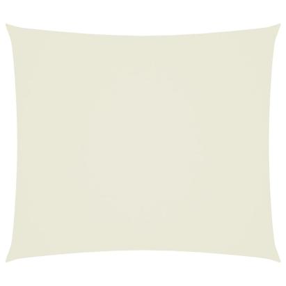 Pânză parasolar, crem, 2,5x3 m, țesătură oxford, dreptunghiular GartenMobel Dekor