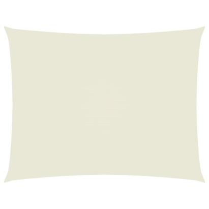 Pânză parasolar, crem, 2,5x4 m, țesătură oxford, dreptunghiular GartenMobel Dekor