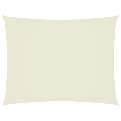 Pânză parasolar, crem, 3,5x5 m, țesătură oxford, dreptunghiular GartenMobel Dekor