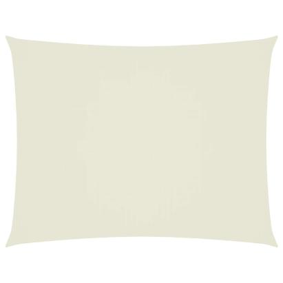 Parasolar, crem, 5x6 m, țesătură oxford, dreptunghiular GartenMobel Dekor