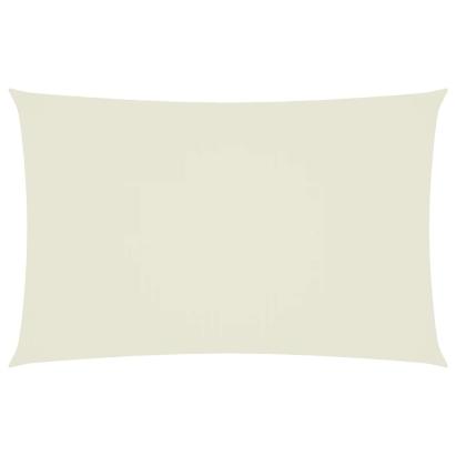 Pânză parasolar crem 5x8 m țesătură oxford dreptunghiular GartenMobel Dekor