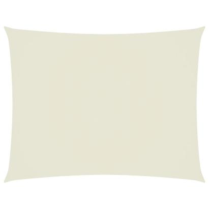 Parasolar, crem, 6x7 m, țesătură oxford, dreptunghiular GartenMobel Dekor