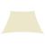 Parasolar, crem, 2/4x3 m, țesătură oxford, trapez GartenMobel Dekor