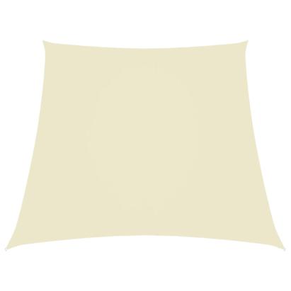 Parasolar, crem, 2/4x3 m, țesătură oxford, trapez GartenMobel Dekor