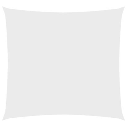 Pânză parasolar, alb, 2,5x2,5 m, țesătură oxford, pătrat GartenMobel Dekor