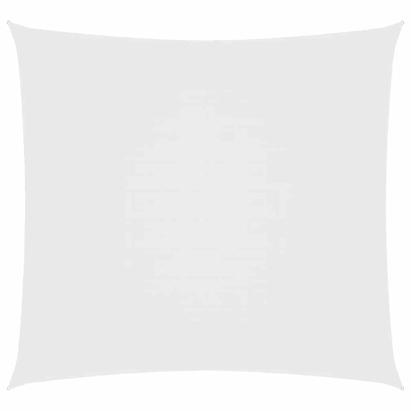 Parasolar, alb, 6x6 m, țesătură oxford, pătrat GartenMobel Dekor