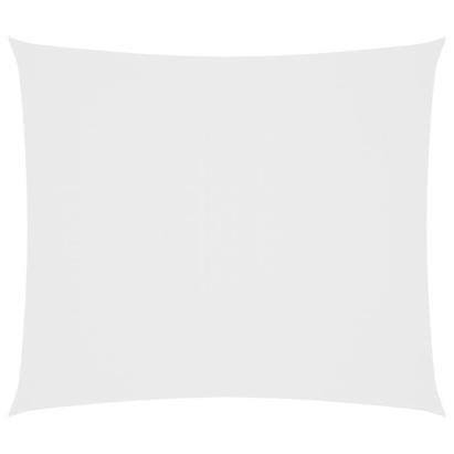 Parasolar, alb, 2x2,5 m, țesătură oxford, dreptunghiular GartenMobel Dekor