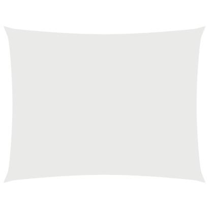 Parasolar, alb, 2x3,5 m, țesătură oxford, dreptunghiular GartenMobel Dekor