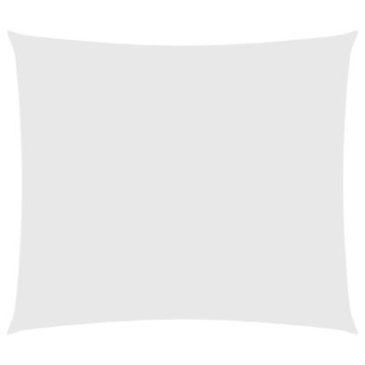 Parasolar, alb, 2,5x3 m, țesătură oxford, dreptunghiular GartenMobel Dekor