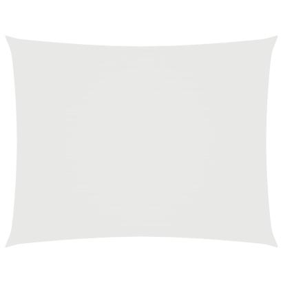 Parasolar, alb, 2,5x3,5 m, țesătură oxford, dreptunghiular GartenMobel Dekor