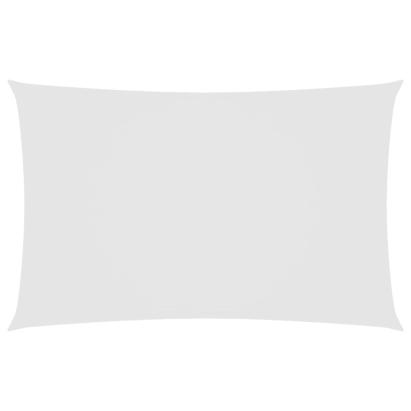 Pânză parasolar, alb, 2,5x5 m, țesătură oxford, dreptunghiular GartenMobel Dekor