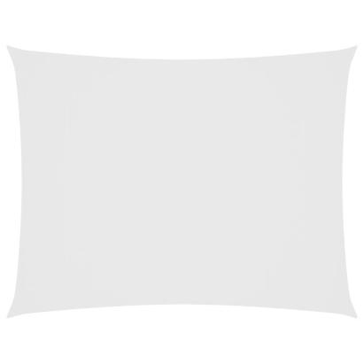 Pânză parasolar, alb, 3x4 m, țesătură oxford, dreptunghiular GartenMobel Dekor