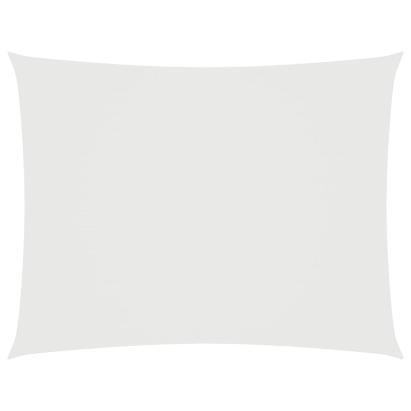 Pânză parasolar, alb, 3x5 m, țesătură oxford, dreptunghiular GartenMobel Dekor