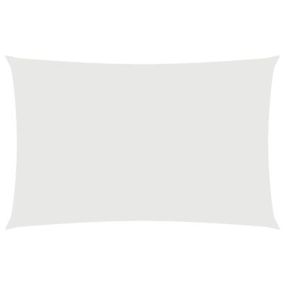 Pânză parasolar, alb, 4x7 m, țesătură oxford, dreptunghiular GartenMobel Dekor