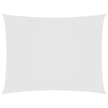 Pânză parasolar, alb, 5x6 m, țesătură oxford, dreptunghiular GartenMobel Dekor