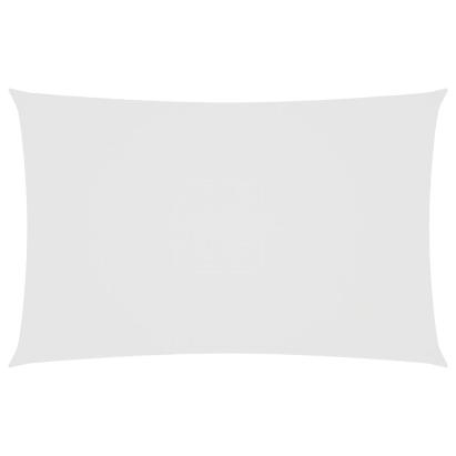 Pânză parasolar, alb, 5x8 m, țesătură oxford, dreptunghiular GartenMobel Dekor