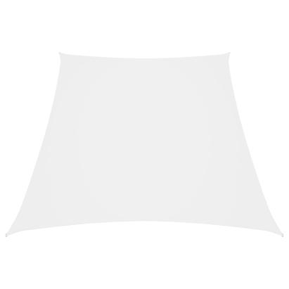Parasolar, alb, 2/4x3 m, țesătură oxford, trapez GartenMobel Dekor