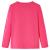 Tricou pentru copii cu mâneci lungi, roz aprins, 128 GartenMobel Dekor