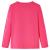 Tricou pentru copii cu mâneci lungi, roz aprins, 140 GartenMobel Dekor