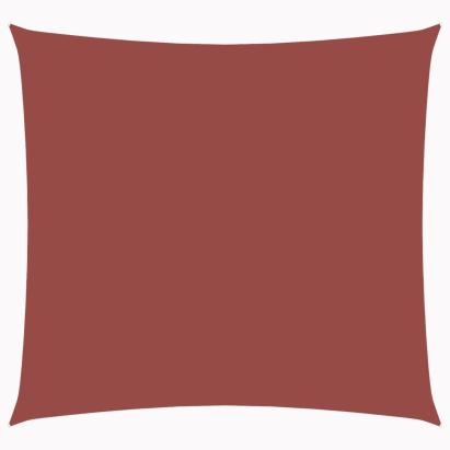 Parasolar, cărămiziu, 2,5x2,5 m, țesătură oxford, pătrat GartenMobel Dekor