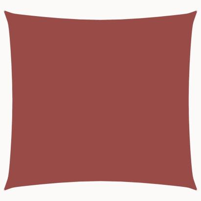 Parasolar, cărămiziu, 4,5x4,5 m, țesătură oxford, pătrat GartenMobel Dekor