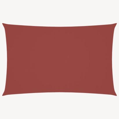 Parasolar, cărămiziu, 2,5x5 m, țesătură oxford, dreptunghiular GartenMobel Dekor