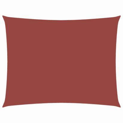 Parasolar, cărămiziu, 3,5x4,5 m, țesătură oxford dreptunghiular GartenMobel Dekor