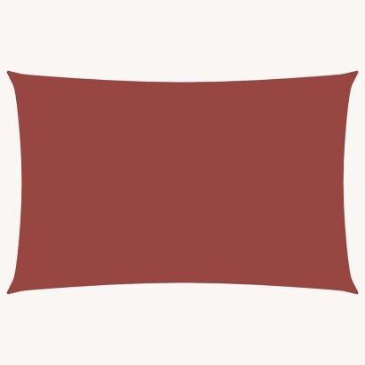 Parasolar, cărămiziu, 5x8 m, țesătură oxford, dreptunghiular GartenMobel Dekor