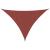 Parasolar, cărămiziu, 5x7x7 m, țesătură oxford, triunghiular GartenMobel Dekor
