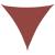 Parasolar, cărămiziu, 6x6x6 m, țesătură oxford, triunghiular GartenMobel Dekor