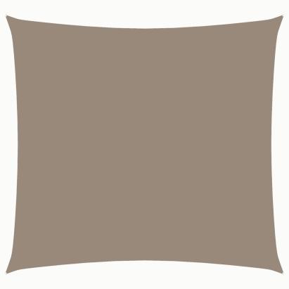 Pânză parasolar, gri taupe, 5x5 m, țesătură oxford, pătrat GartenMobel Dekor
