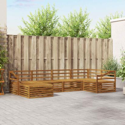 Set de canapele de exterior 6 pcs natural GartenMobel Dekor