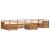 Seturi de canapele 8 pcs natural Lemn Solid de Acacia GartenMobel Dekor