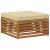 Seturi de canapele 8 pcs Natural și Bej Lemn Solid de Acacia GartenMobel Dekor