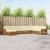 Seturi de canapele 8 pcs Natural și Crem Lemn Solid de Acacia GartenMobel Dekor
