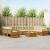 Seturi de canapele 10 pcs Natural și Bej Lemn Solid de Acacia GartenMobel Dekor
