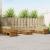 Seturi de canapele 11 pcs Natural și Bej Lemn Solid de Acacia GartenMobel Dekor
