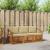 Seturi de canapele 3 pcs Natural și Bej Lemn Solid de Acacia GartenMobel Dekor