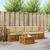 Seturi de canapele 5 pcs Natural și Bej Lemn Solid de Acacia GartenMobel Dekor