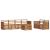 Seturi de canapele 7 pcs natural Lemn Solid de Acacia GartenMobel Dekor