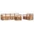Seturi de canapele 7 pcs natural Lemn Solid de Acacia GartenMobel Dekor