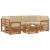 Seturi de canapele 7 pcs Natural și Bej Lemn Solid de Acacia GartenMobel Dekor