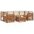 Seturi de canapele 7 pcs natural Lemn Solid de Acacia GartenMobel Dekor