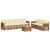 Seturi de canapele 8 pcs Natural și Crem Lemn Solid de Acacia GartenMobel Dekor