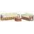 Seturi de canapele 8 pcs Natural și Crem Lemn Solid de Acacia GartenMobel Dekor