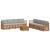 Seturi de canapele cu pernă 9 pcs Gri natural și deschis GartenMobel Dekor