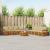 Seturi de canapele 9 pcs Natural și Bej Lemn Solid de Acacia GartenMobel Dekor