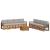 Seturi de canapele cu pernă 9 pcs Gri natural și deschis GartenMobel Dekor