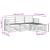 Seturi de canapele 4 pcs natural Lemn Solid de Acacia GartenMobel Dekor